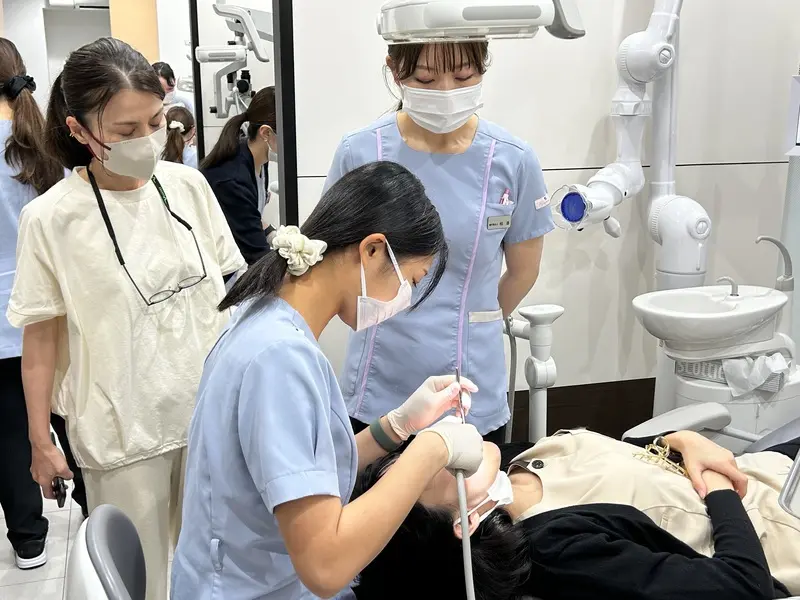 院内研修の様子19（外部講師による実技指導）